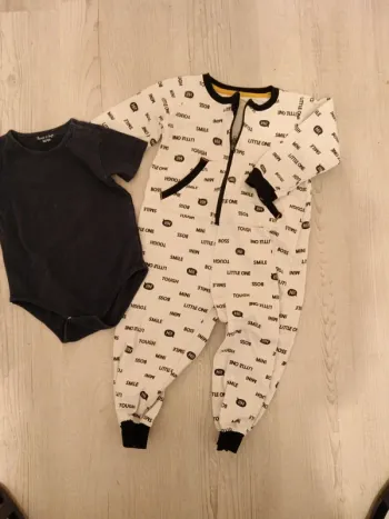 Combi pyjama sans pied 86/92cm