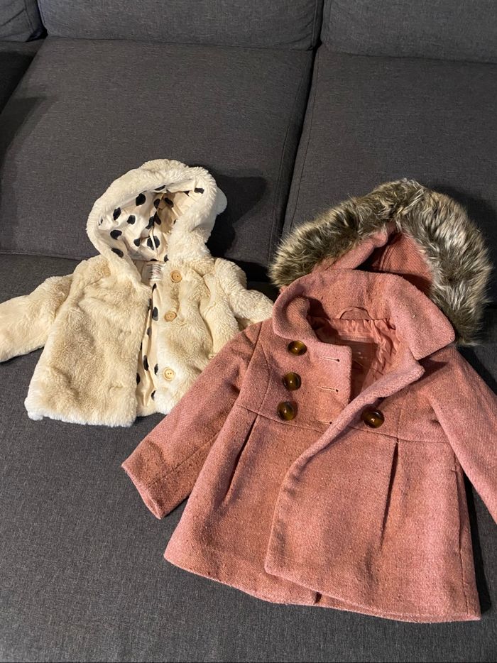 Lot d’environ 80 pièces vêtements bébé fille de 0-3 mois à 12-18 mois… - photo numéro 4