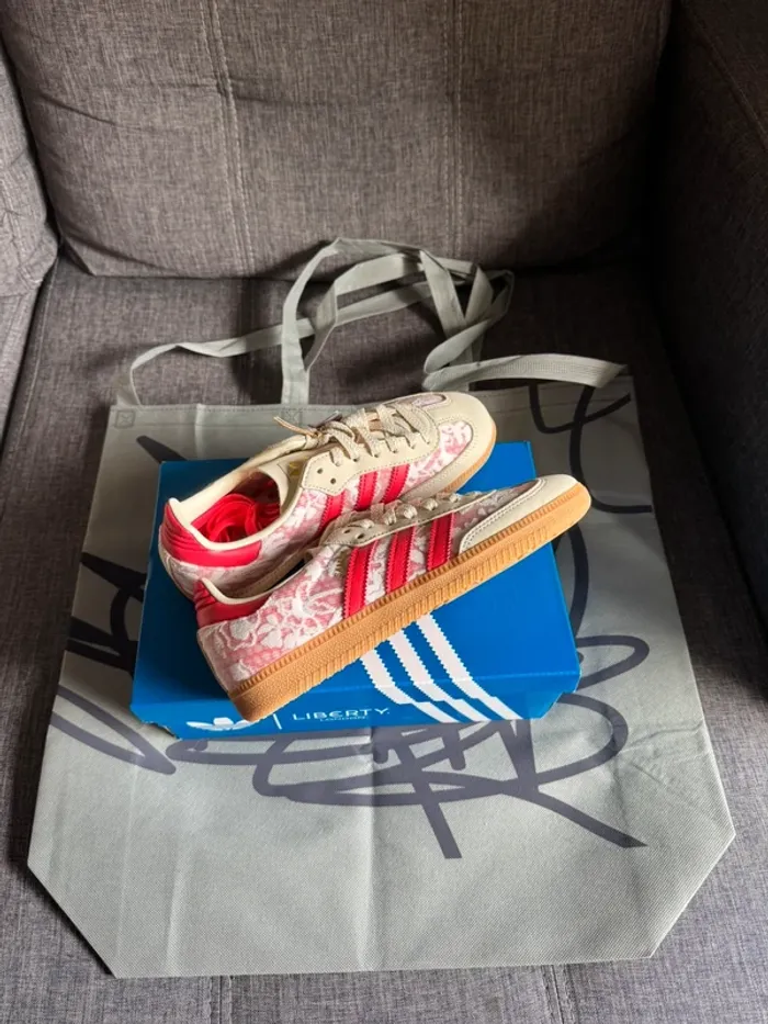 Adidas Samba OG Liberty London Better Scarlet (W) - photo numéro 10