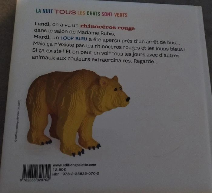 Livre La nuit tous les chats sont verts - photo numéro 4