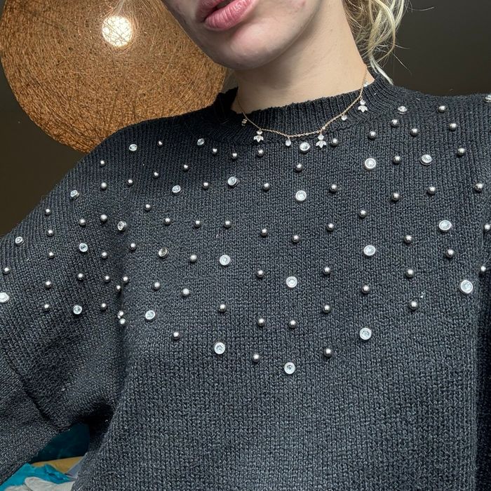 Pull noir - photo numéro 2