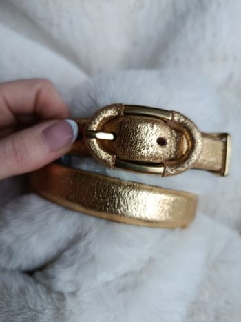 Magnifique ceinture doré icode 75cm