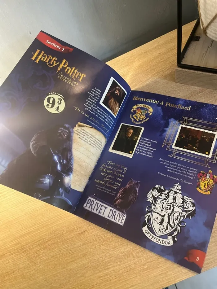 Album livre autocollant Harry Potter - photo numéro 3