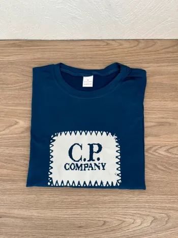 T-shirt bleu imprimé tendance