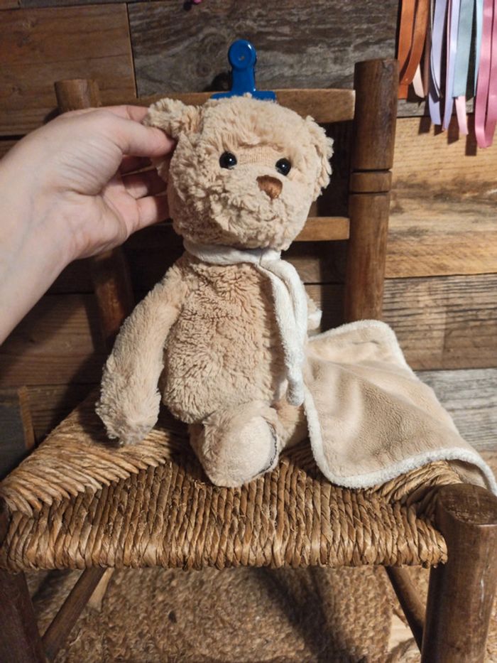 Peluche doudou ours Bukowski tbe my sweet prince - photo numéro 6