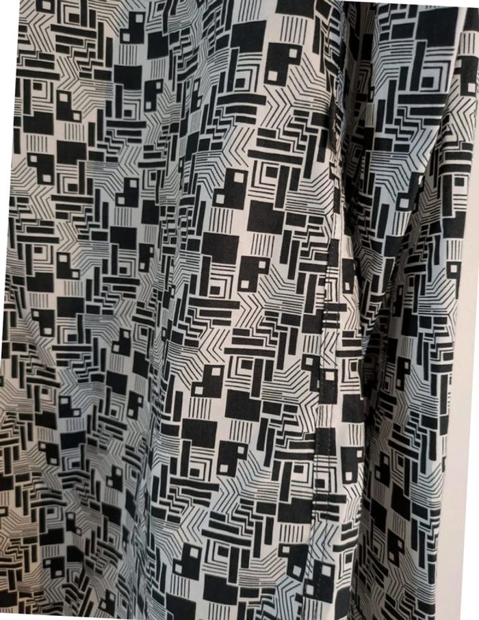 Chemise 100% coton imprimé géométrique Agnès b - photo numéro 2