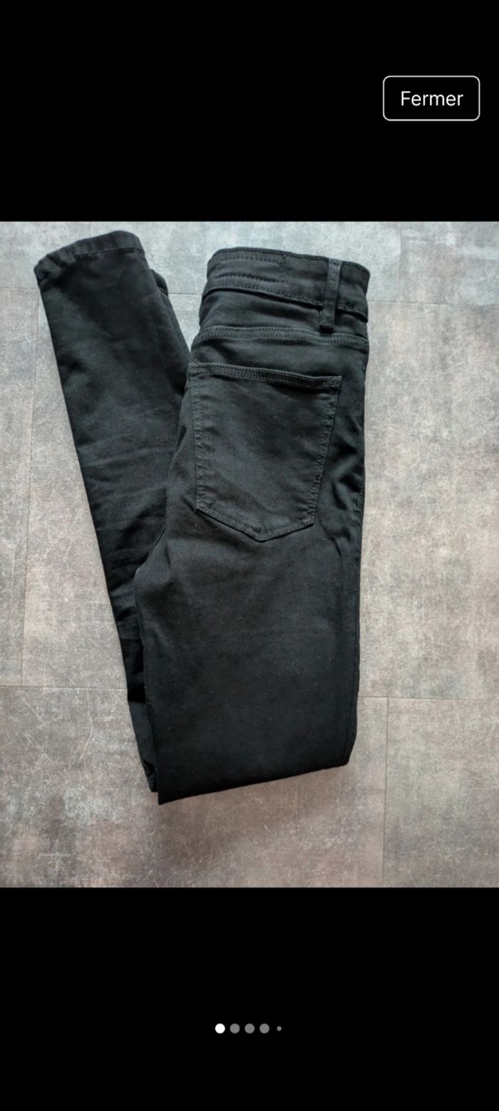 Jean taille haute skinny zara - photo numéro 2