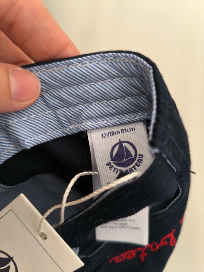 Lot de 2 casquettes petit bateau - photo numéro 4