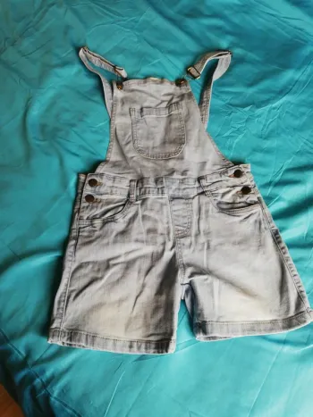 Salopette short fille