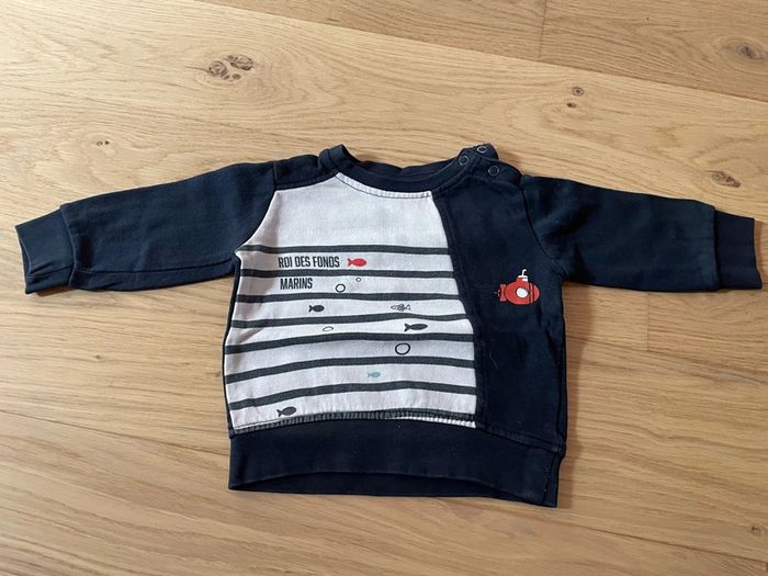 Lot de 4 sweats 6mois - photo numéro 8