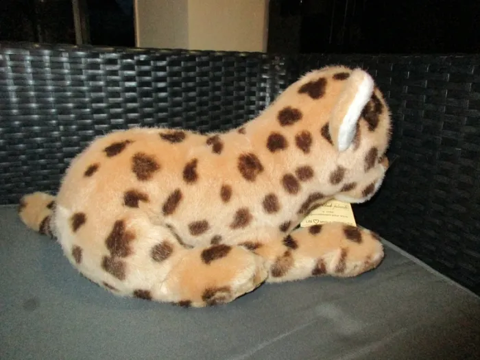 bébé peluche léopard neuf anna club plush avec étiquettes - photo numéro 2