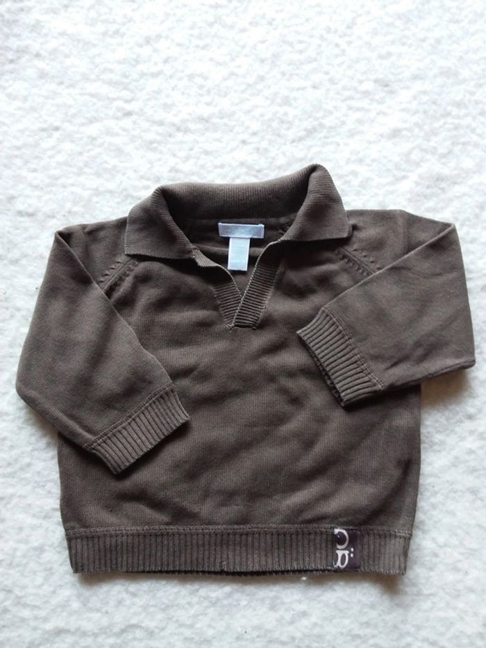 Pull marron - photo numéro 2