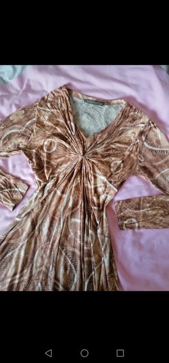 Robe vintage Tramontana marron