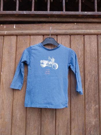 Tee-shirt manche longue 24.36 mois zara