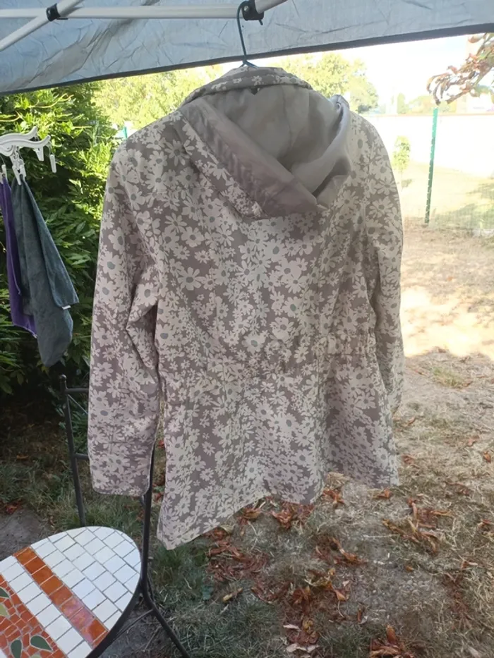 Imperméable fleurie coupe vent barbara lebeck - photo numéro 10