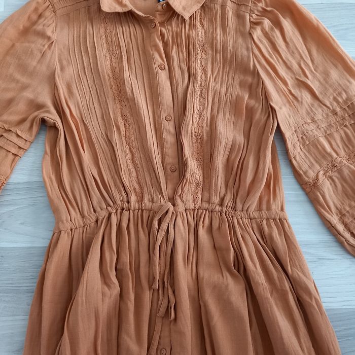 Robe longue marron Etam taille M - photo numéro 3