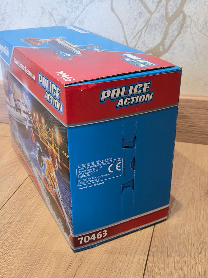 Playmobil police action 70463 garde côte et voleur en moto aquatique neuf - photo numéro 4