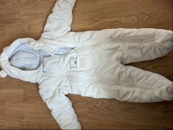 Combinaison pilote In Extenso blanche - 62 cm (3 mois) - Très bon état