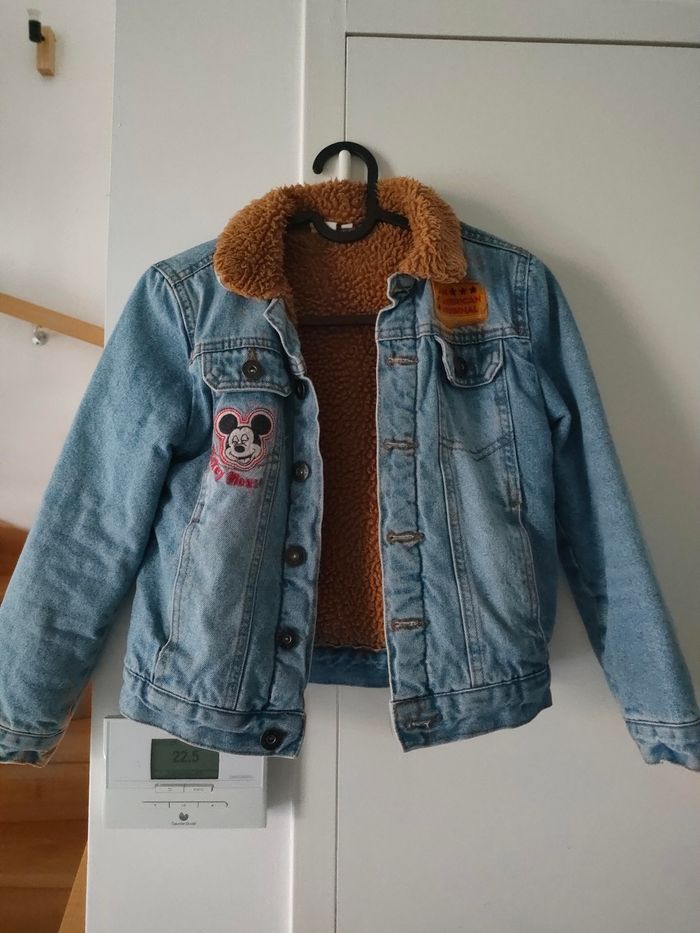 Veste en jeans mickey - photo numéro 2