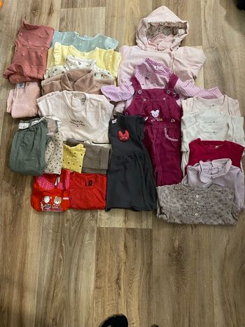 Lot automne/hiver bébé fille 6 mois