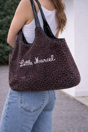 ✨ Sac “Little Marcel” – imprimé léopard chic