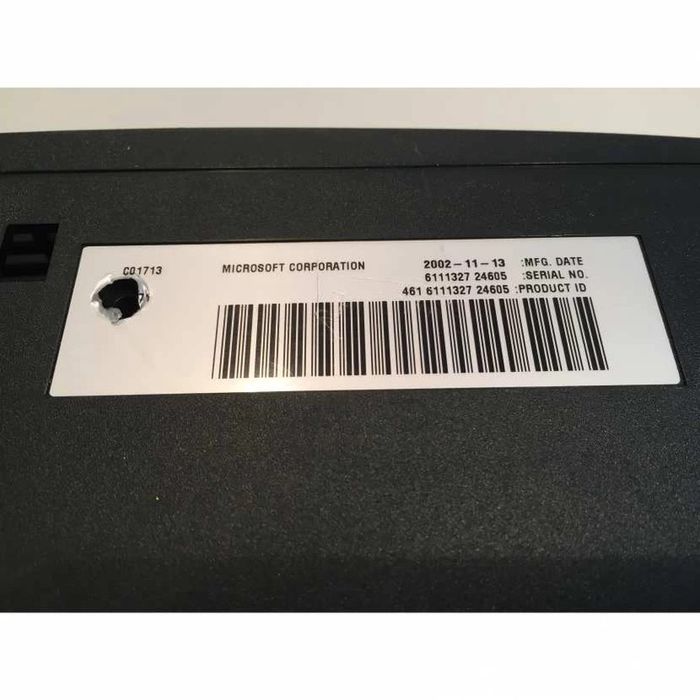 Plasturgie coque inférieur pièce détachée console de jeux Microsoft Xbox 1ère génération #A12 - photo numéro 3