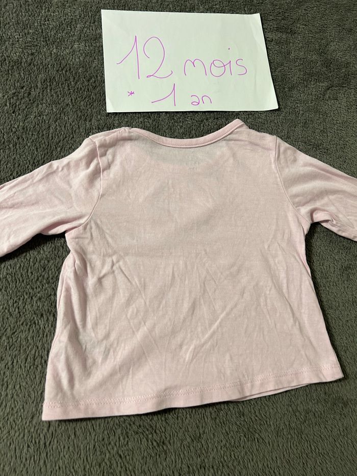 T-shirt manches longues 12 mois - photo numéro 4