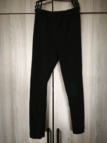 Legging noir coton 8 ans
