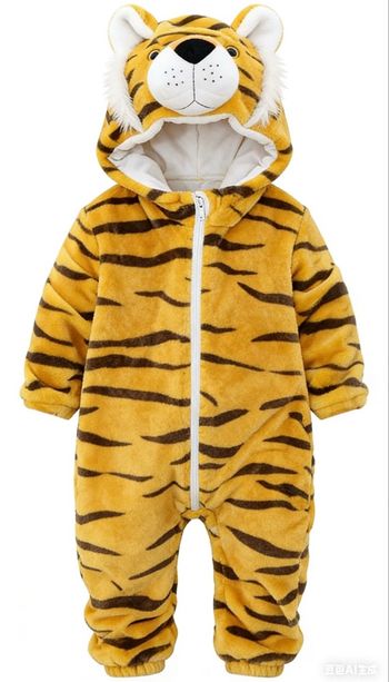 Déguisement combinaison Tigre Taille 2-5ans