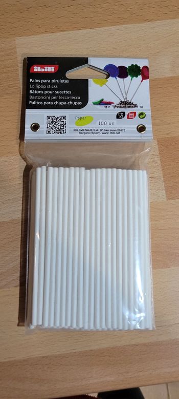 Bâtons pour sucettes x100