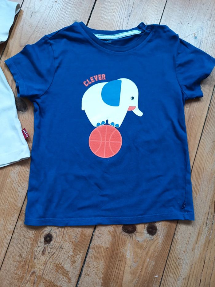 2 tee shirts mc levis obaibi 3 ans - photo numéro 9