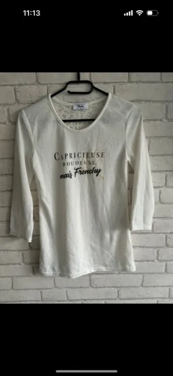 Pull fin mademoiselle frenchy taille S