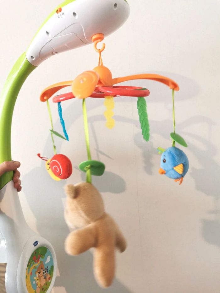 Mobile chicco animaux coloré - photo numéro 3