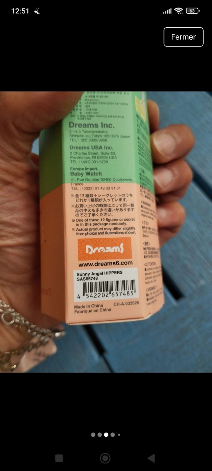 Sonny Angel hippers authentique - photo numéro 5