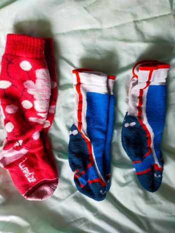 Lot de 3 paires de chaussettes de ski 27/30