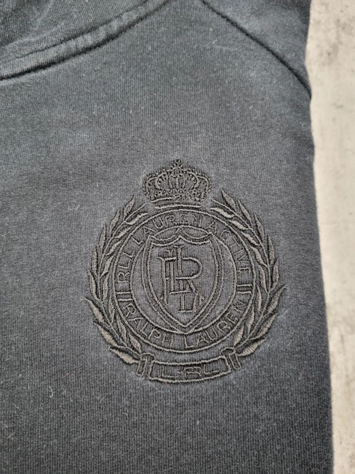 Gilet à capuche zippé Ralph Lauren noir – Taille 1X/48 Femmes - photo numéro 5