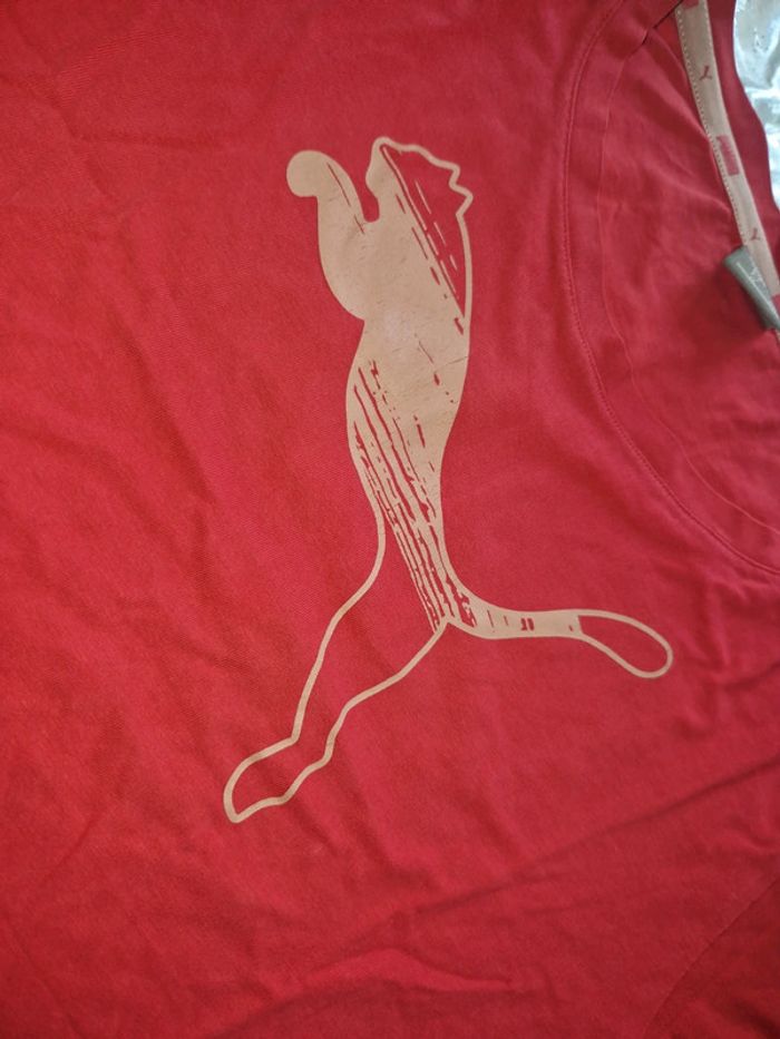 Tee shirt rose puma - photo numéro 3