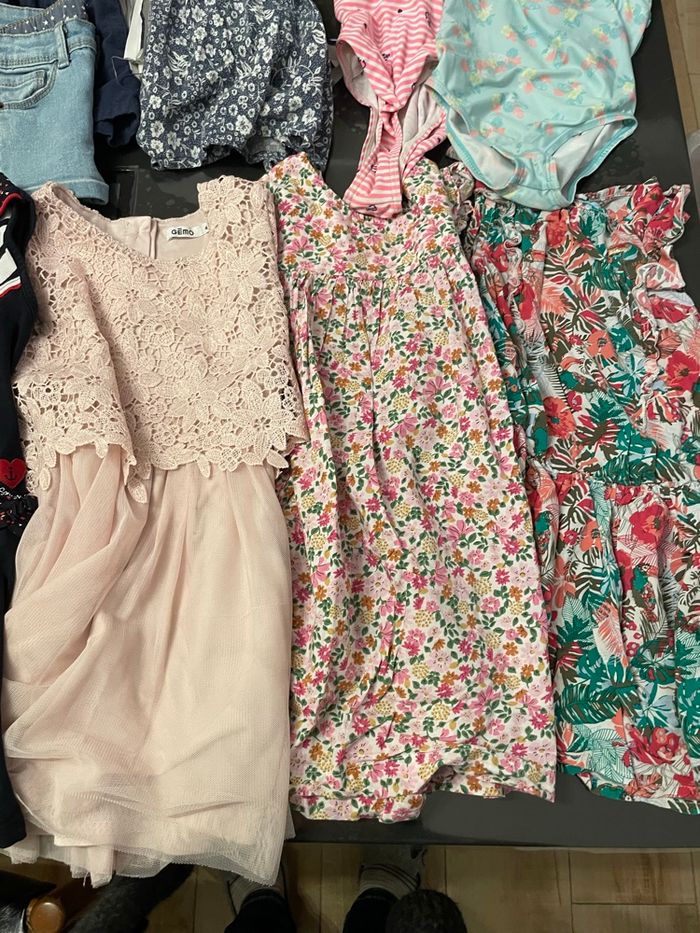 Lot été 4 ans fille 72 pièces - photo numéro 5