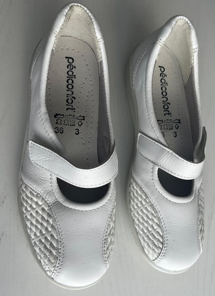 Pédiconfort Ballerines cuir femme pour hallux valgus T36 rembourées - photo numéro 3
