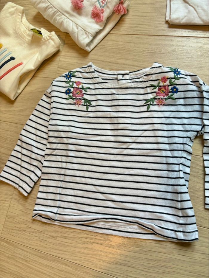 Lot de 4 t-shirts 9 mois - photo numéro 2
