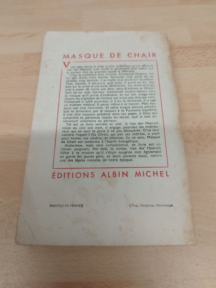 Maxence Van Der Meersch
Masque de chair - photo numéro 2
