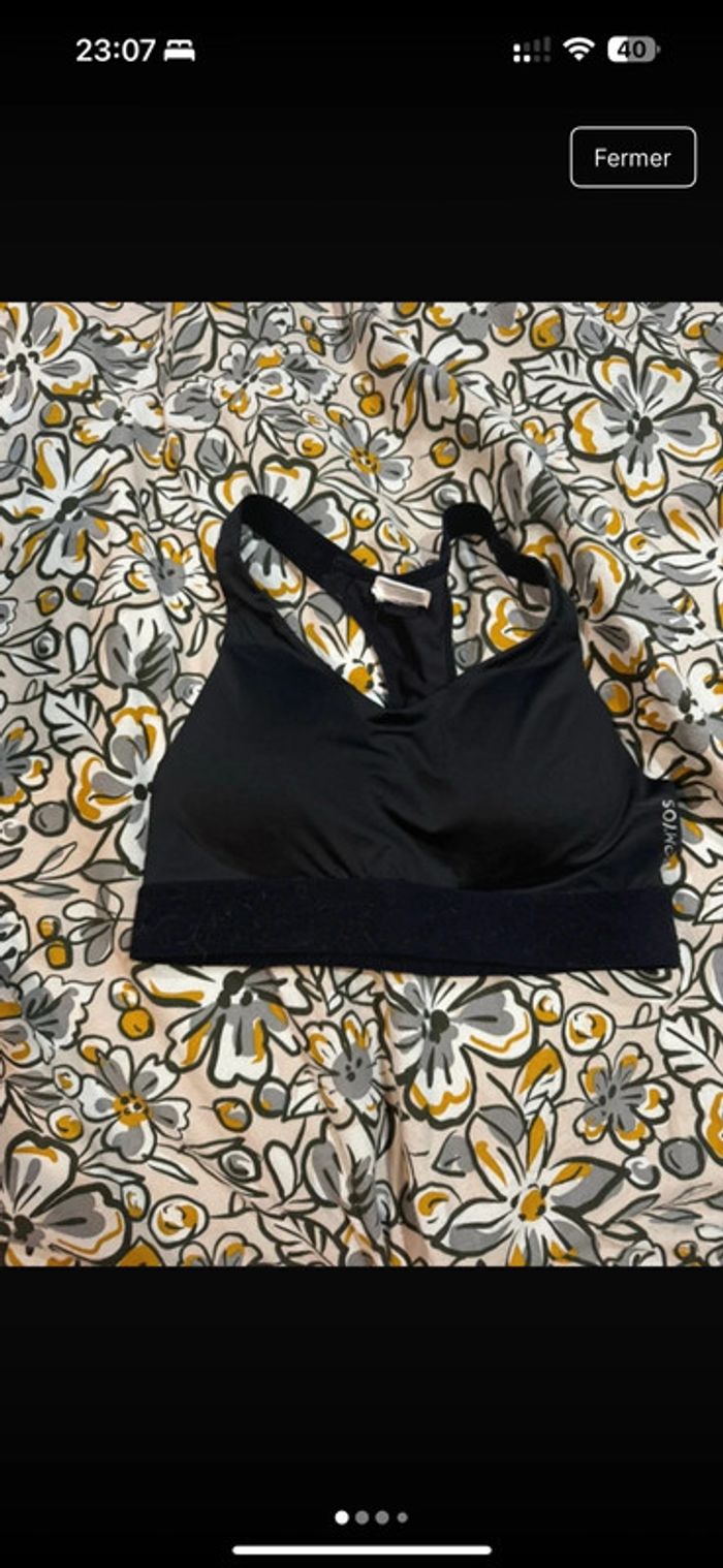 Brassière noire