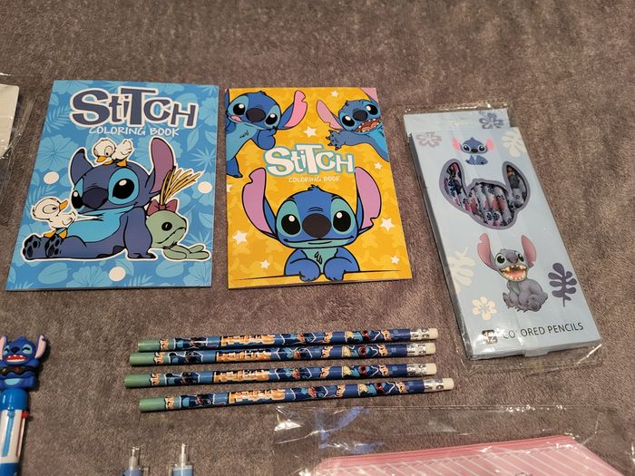 Gros lot papeterie stitch - photo numéro 4