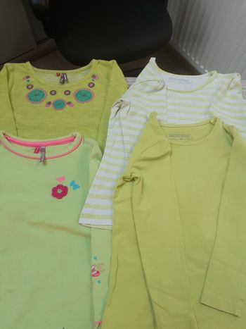 lot 3 tee shirts+1 pull