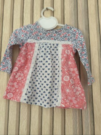 Robe tunique fleurie