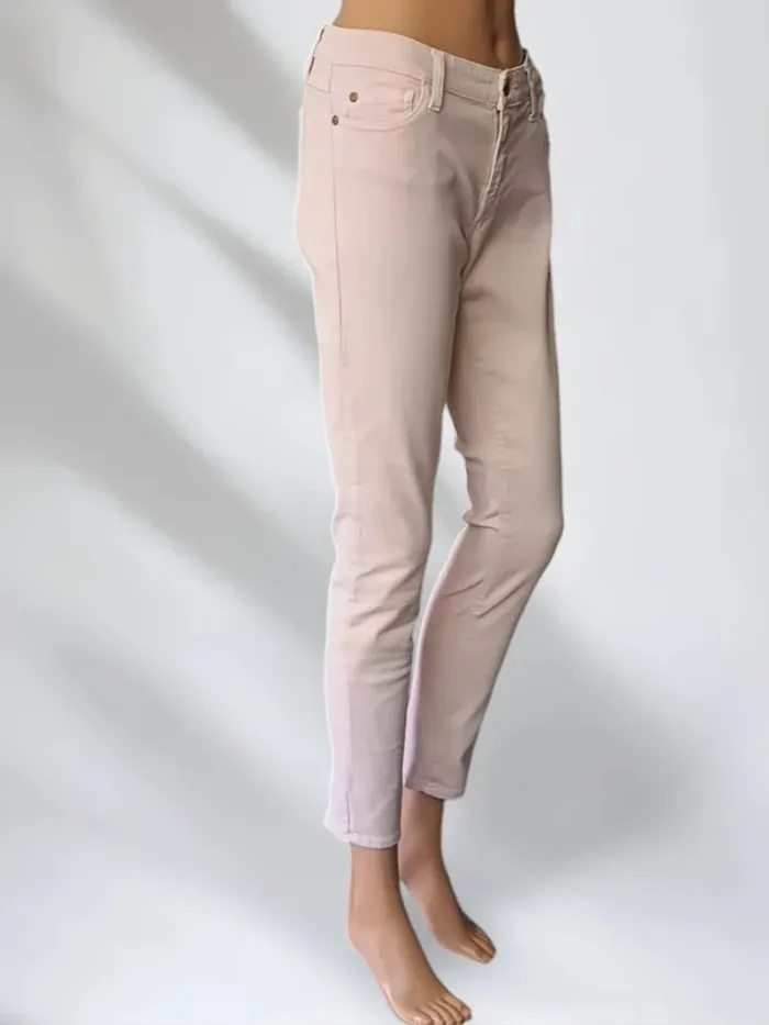 Jean Aquaverde coupe slim ,taille mi_haute , stretch - photo numéro 3