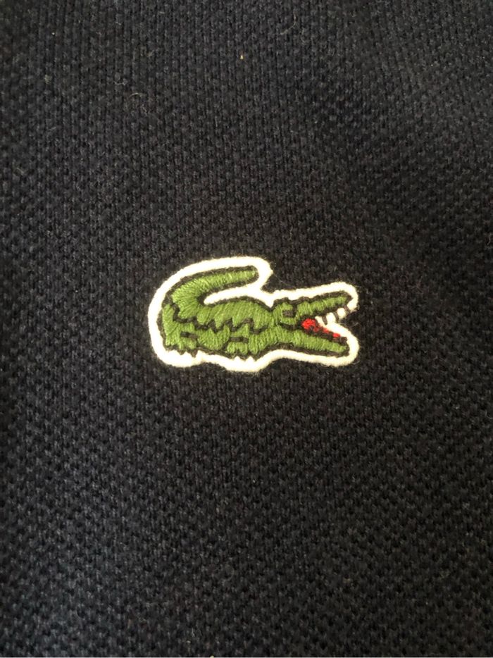Polo Lacoste enfant bleu marine - photo numéro 5