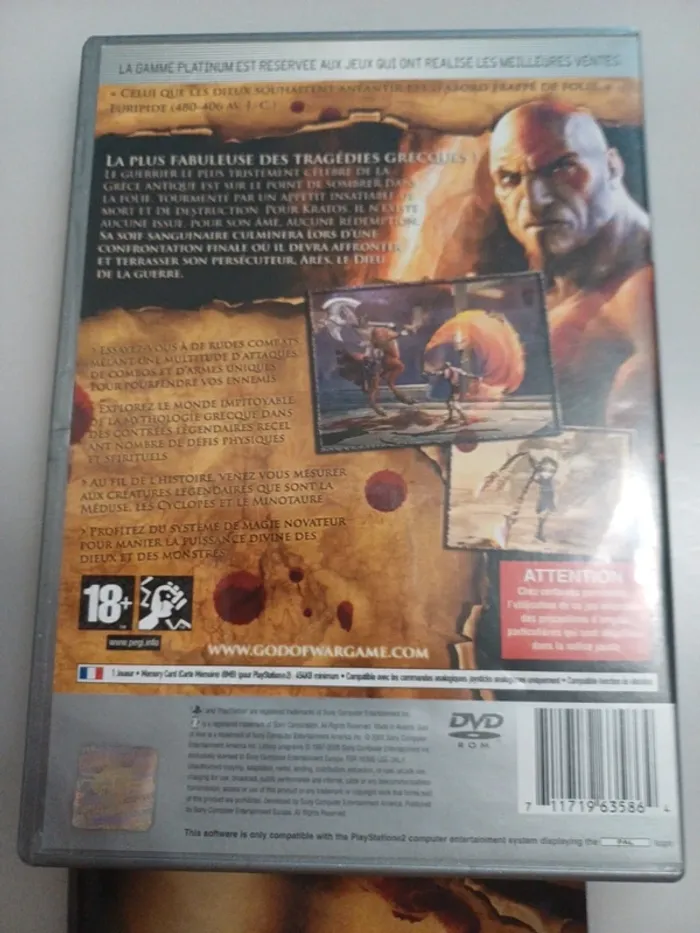 God of War Playstation 2 (PS2) - photo numéro 3