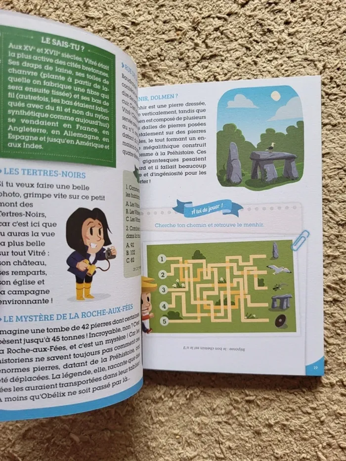 Guide Michelin "Les petits explorateurs, Bretagne Sud" - Neuf - photo numéro 6