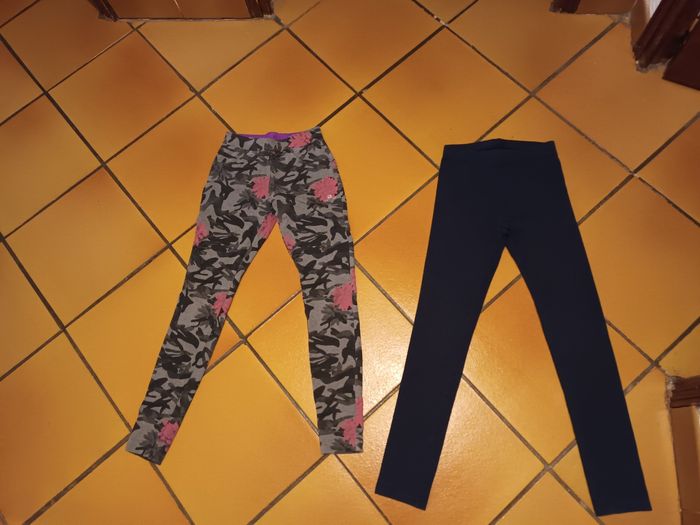 Lot de 3 leggings 10 ans fille